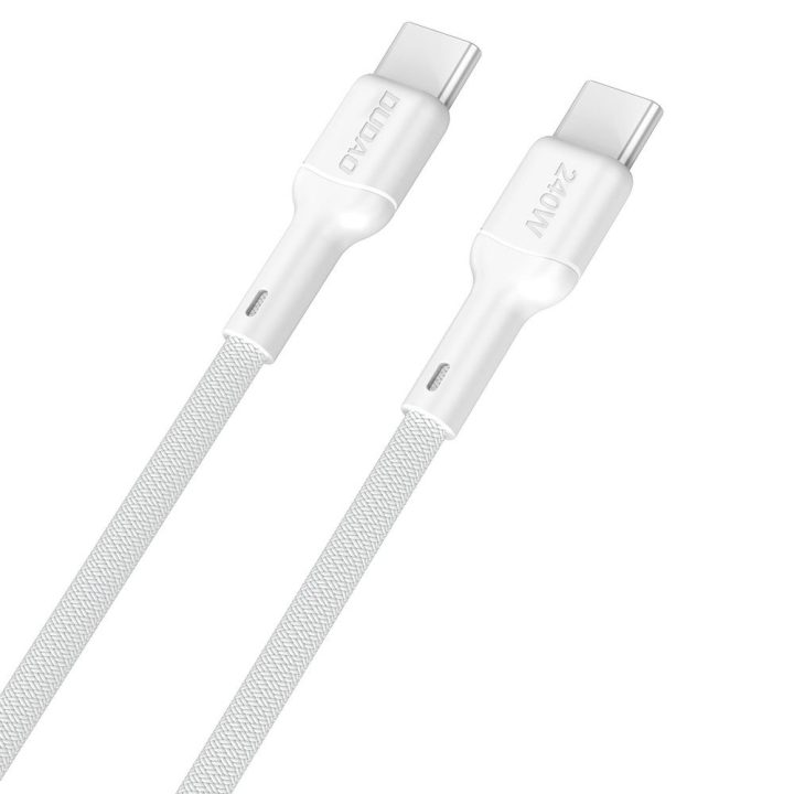Įkrovimo laidas USB-C – USB-C baltas 240 W 2 m