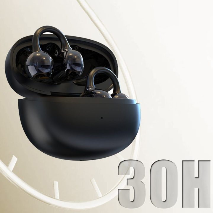 Belaidės ausinės juodos TWS Bluetooth U20