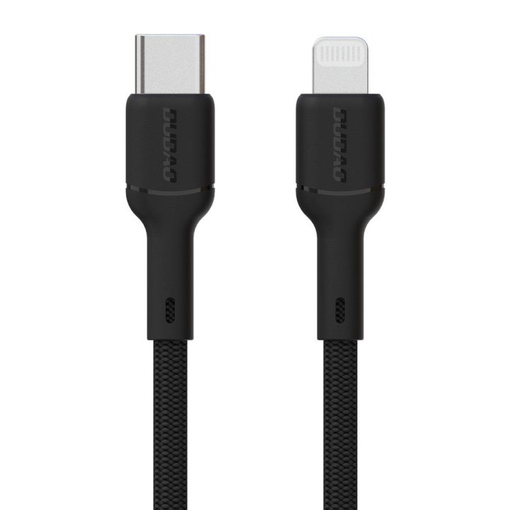 Įkrovimo laidas USB-C – Lightning 30 W juodas 1 m