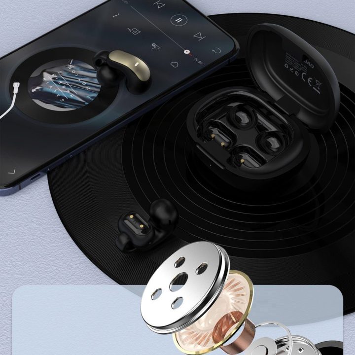 Belaidės ausinės juodos Bluetooth TWS U20 Pro