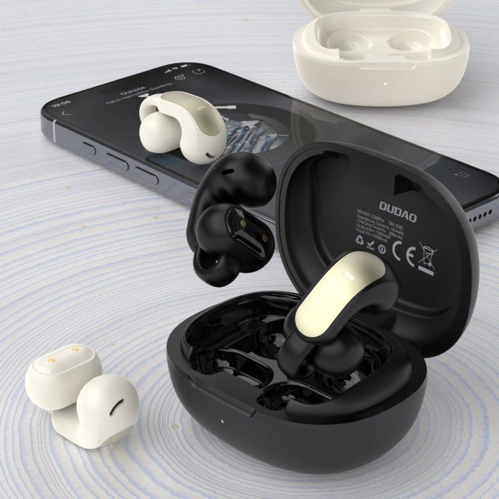 Belaidės ausinės juodos Bluetooth TWS U20 Pro