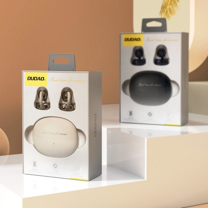 Belaidės ausinės TWS U20 baltos Bluetooth