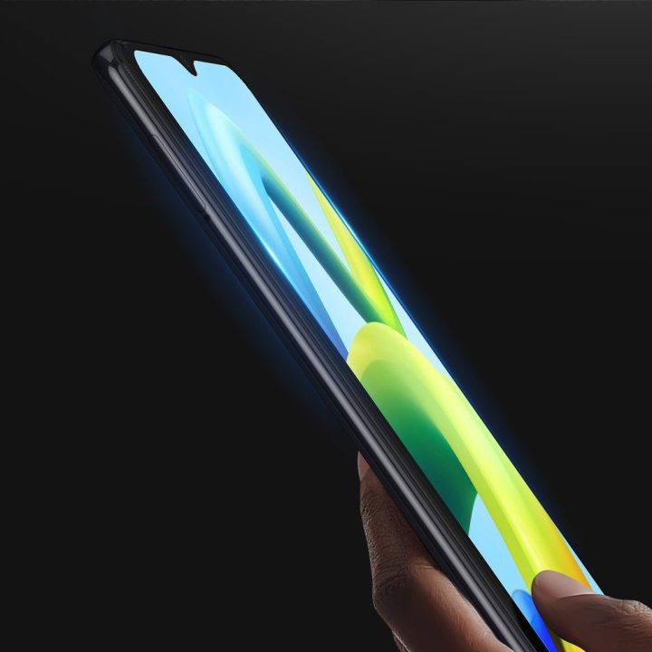 Grūdintas stiklas Xiaomi Redmi A2 / A1 9H juodas 9D