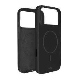 Telefono dėklas iPhone 17 Pro juodas polikarbonatas MagSafe Puro