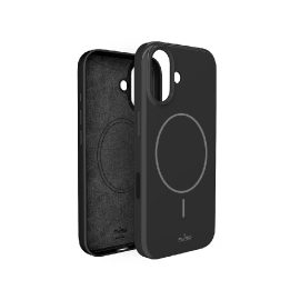 Telefono dėklas iPhone 17 juodas polikarbonatas MagSafe Puro