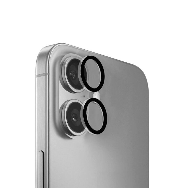 Grūdinto stiklo lęšiai iPhone 17 / 16 / 16 Plus kamerai Puro