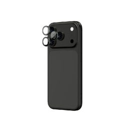 Objektyvo stiklas iPhone 17 Pro / Pro Max pilkas aliuminio rėmas AmazingThing