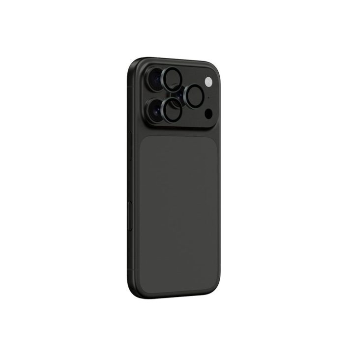 Objektyvo stiklas iPhone 17 Pro / Pro Max pilkas aliuminio rėmas AmazingThing