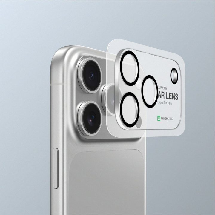 Grūdintas kameros stiklas iPhone 17 Pro Max AmazingThing