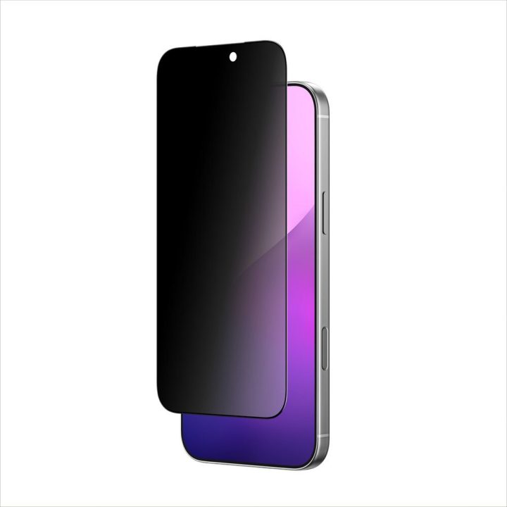Grūdintas stiklas iPhone 17 Pro Max privatumo AmazingThing