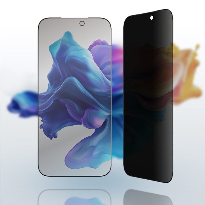 Grūdintas stiklas iPhone 17 Pro Max privatumo AmazingThing
