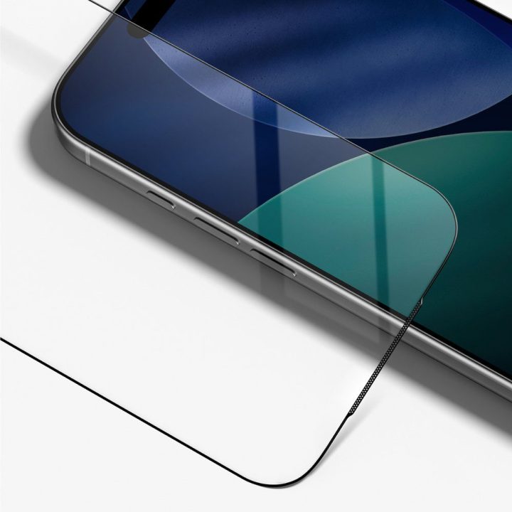 Grūdintas stiklas iPhone 17 Pro pilno ekrano AmazingThing