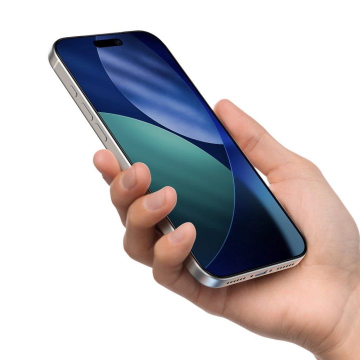 Grūdintas stiklas iPhone 17 Pro pilno ekrano AmazingThing