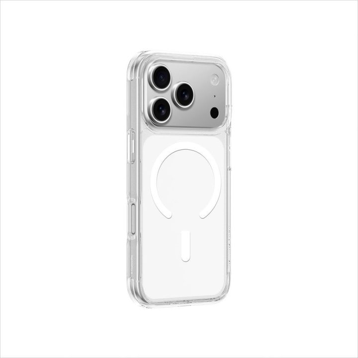 Telefono dėklas iPhone 17 Pro Max skaidrus MagSafe AmazingThing