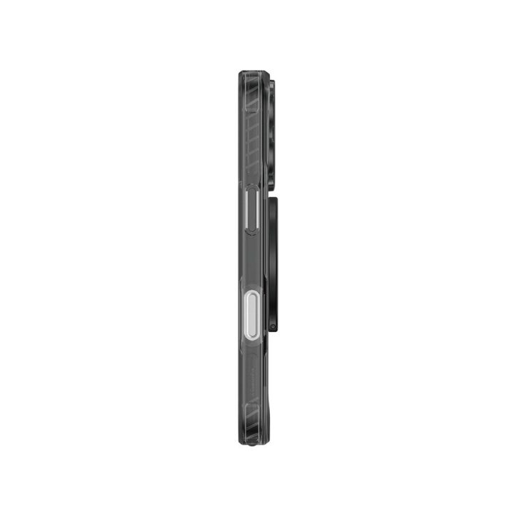 Telefono dėklas iPhone 17 Pro juodas su žiedu MagSafe AmazingThing
