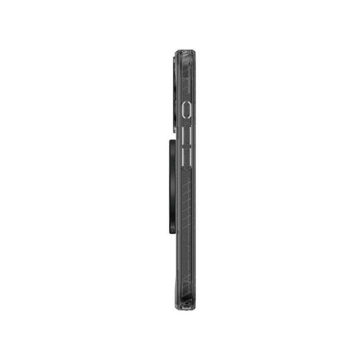 Telefono dėklas iPhone 17 juodas su žiedu MagSafe AmazingThing