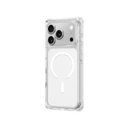 Telefono dėklas iPhone 17 Pro skaidrus MagSafe AmazingThing