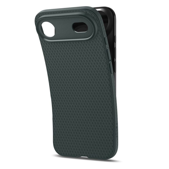 Telefono dėklas iPhone 17 Air žalias Spigen Liquid Air