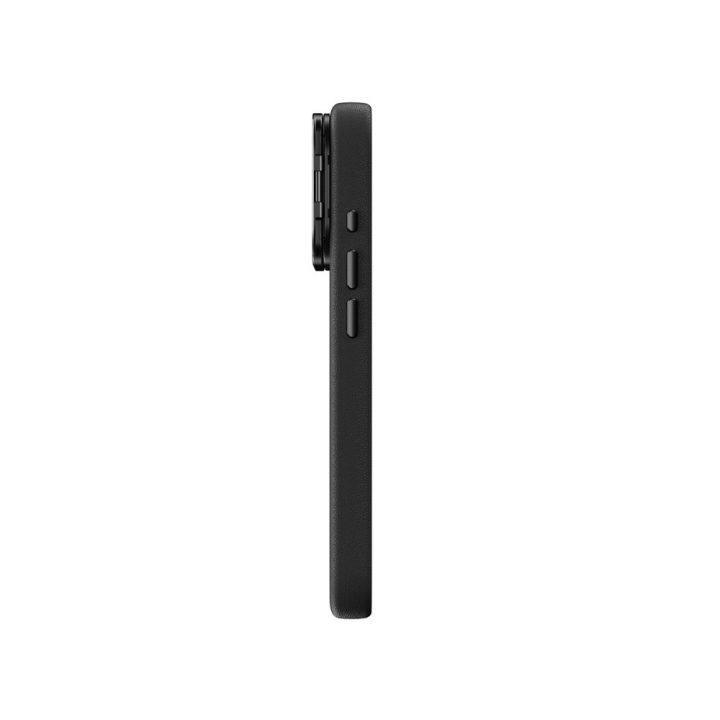 Telefono dėklas iPhone 17 Pro juodas su stovu AmazingThing