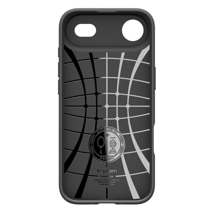 Telefono dėklas iPhone 17 juodas matinis Spigen