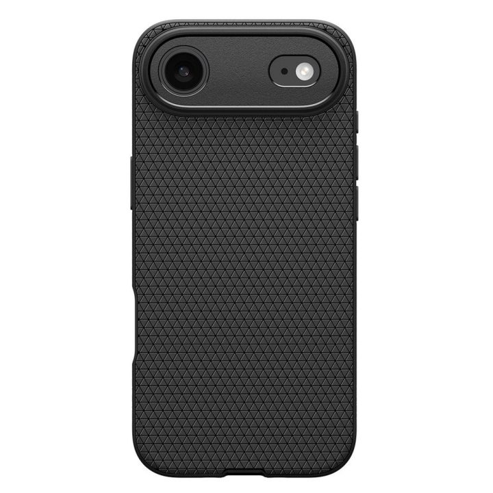 Telefono dėklas iPhone 17 juodas matinis Spigen