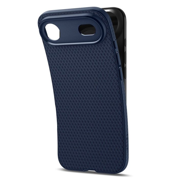Telefono dėklas iPhone 17 Air mėlynas Spigen Liquid Air