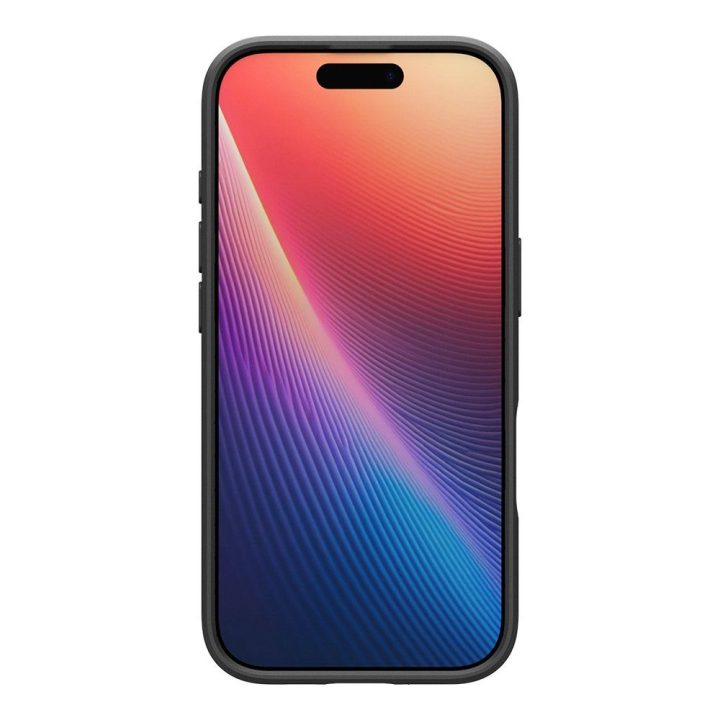 Telefono dėklas iPhone 17 juodas MagSafe Spigen Thin Fit