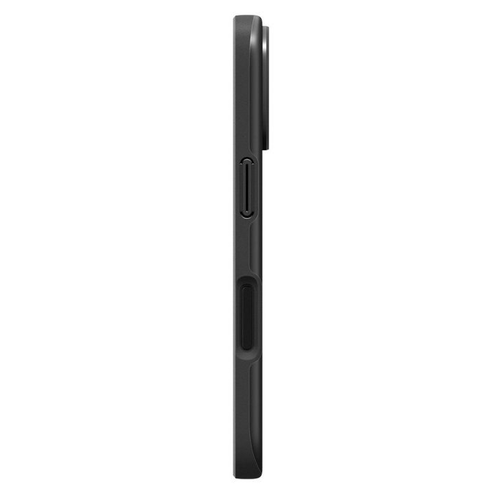 Telefono dėklas iPhone 17 juodas MagSafe Spigen Thin Fit