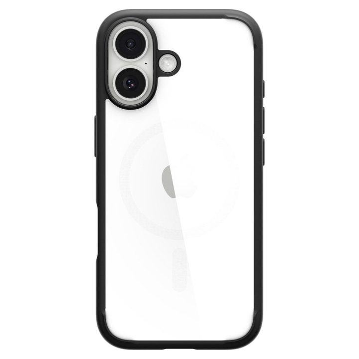 Telefono dėklas iPhone 17 juodas matinis Spigen