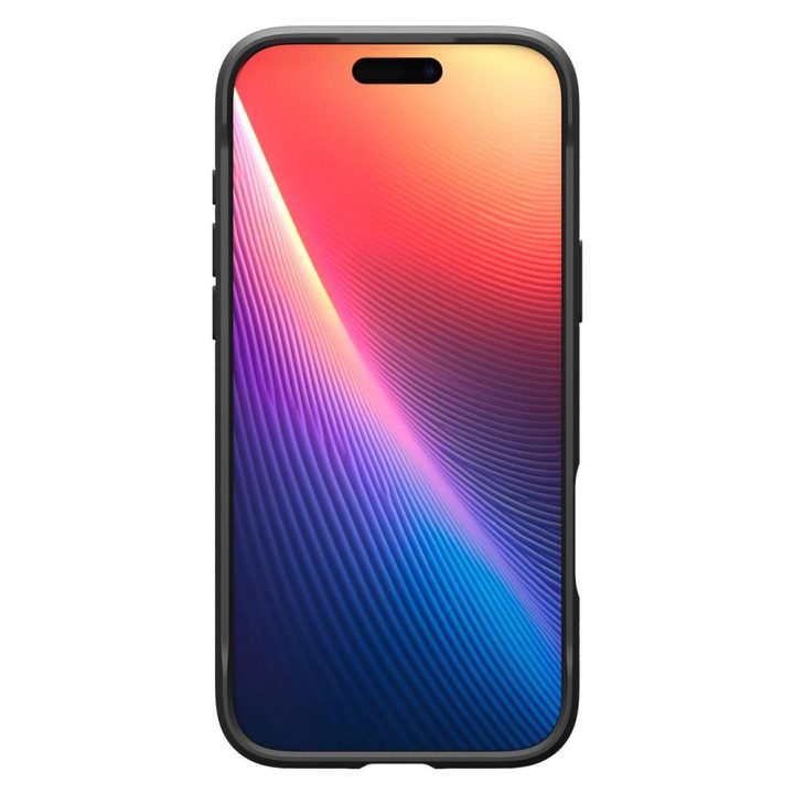 Telefono dėklas iPhone 17 Pro juodas matinis MagSafe Spigen