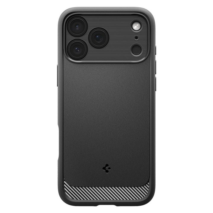 Telefono dėklas iPhone 17 Pro juodas matinis MagSafe Spigen