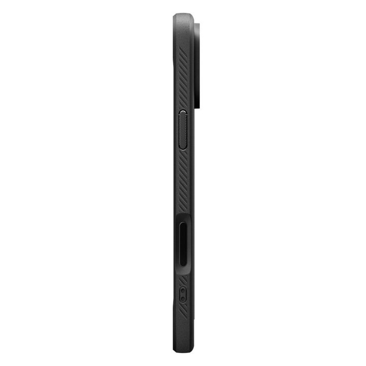 Telefono dėklas iPhone 17 Pro juodas matinis MagSafe Spigen