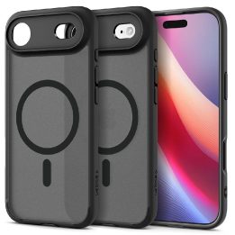 Telefono dėklas iPhone 17 Air juodas MagSafe Spigen