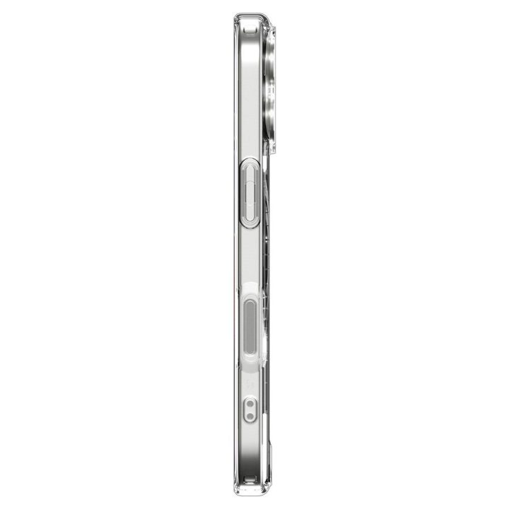Telefono dėklas iPhone 17 skaidrus MagSafe Spigen