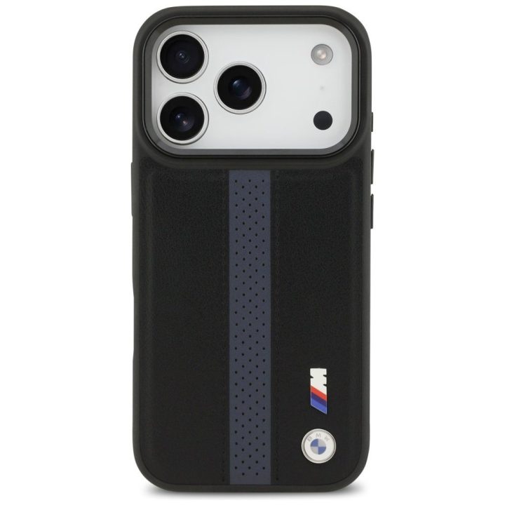 Telefono dėklas iPhone 17 Pro perforuotas MagSafe BMW M mėlynas