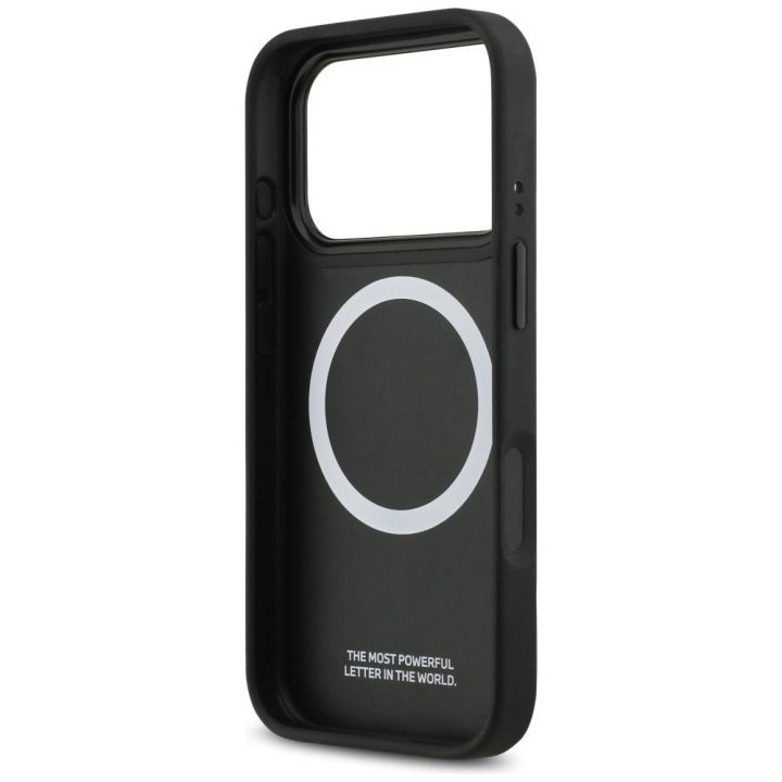 Telefono dėklas iPhone 17 Pro perforuotas MagSafe BMW M mėlynas