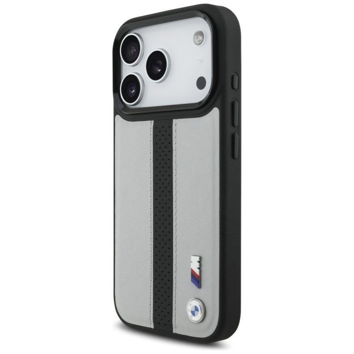 Telefono dėklas iPhone 17 Pro pilkas MagSafe BMW M