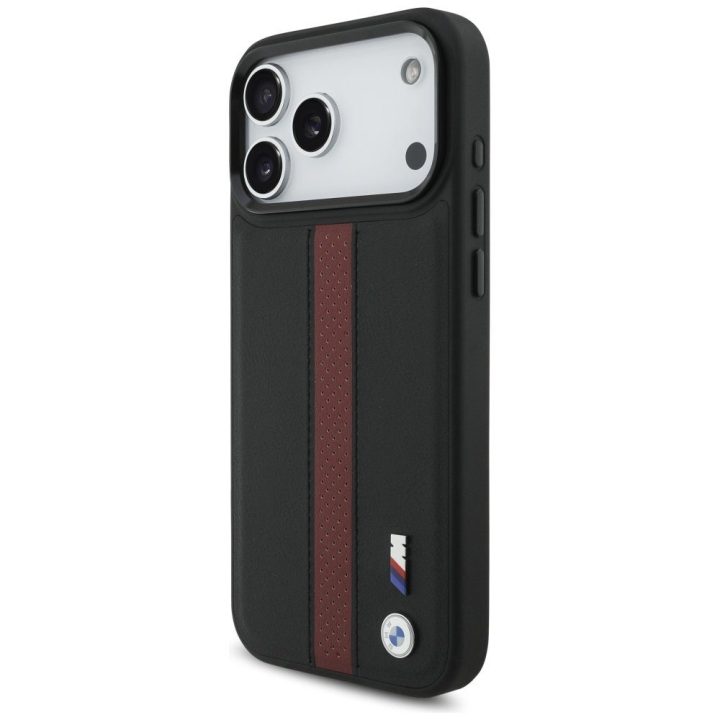 Telefono dėklas iPhone 17 Pro Max raudonas MagSafe BMW M