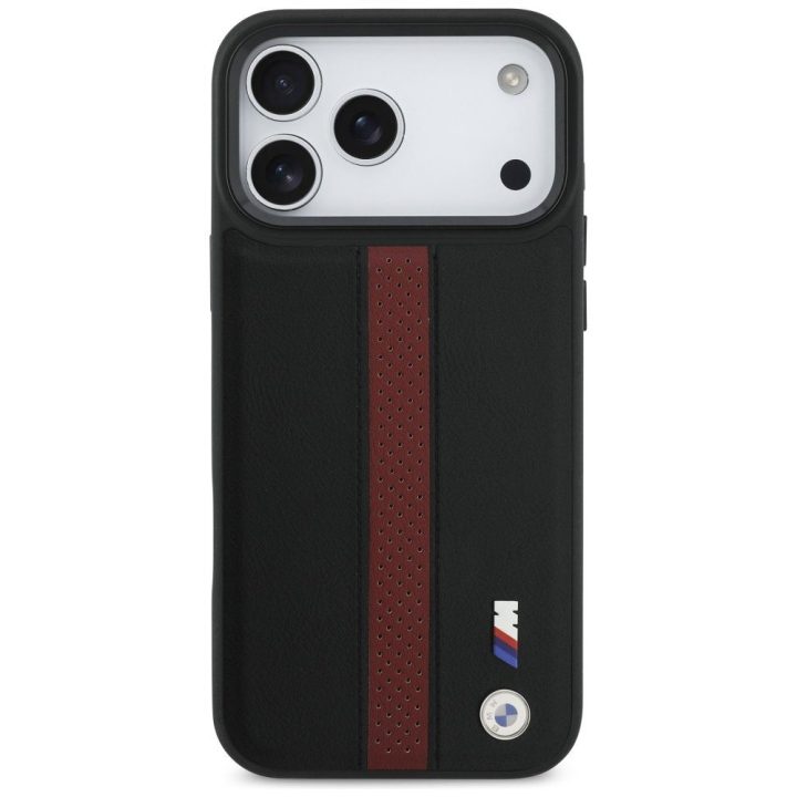 Telefono dėklas iPhone 17 Pro Max raudonas MagSafe BMW M