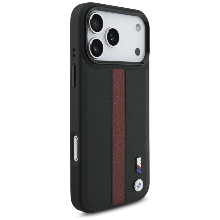 Telefono dėklas iPhone 17 Pro Max raudonas MagSafe BMW M