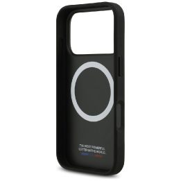 Telefono dėklas iPhone 17 Pro juodas MagSafe BMW M Carbon
