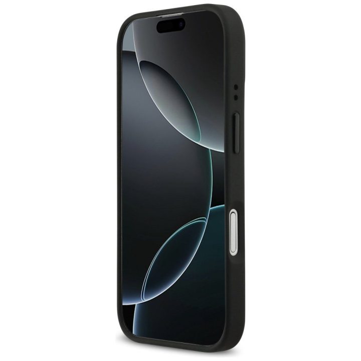 Telefono dėklas iPhone 17 pilkas perforuotas MagSafe BMW M