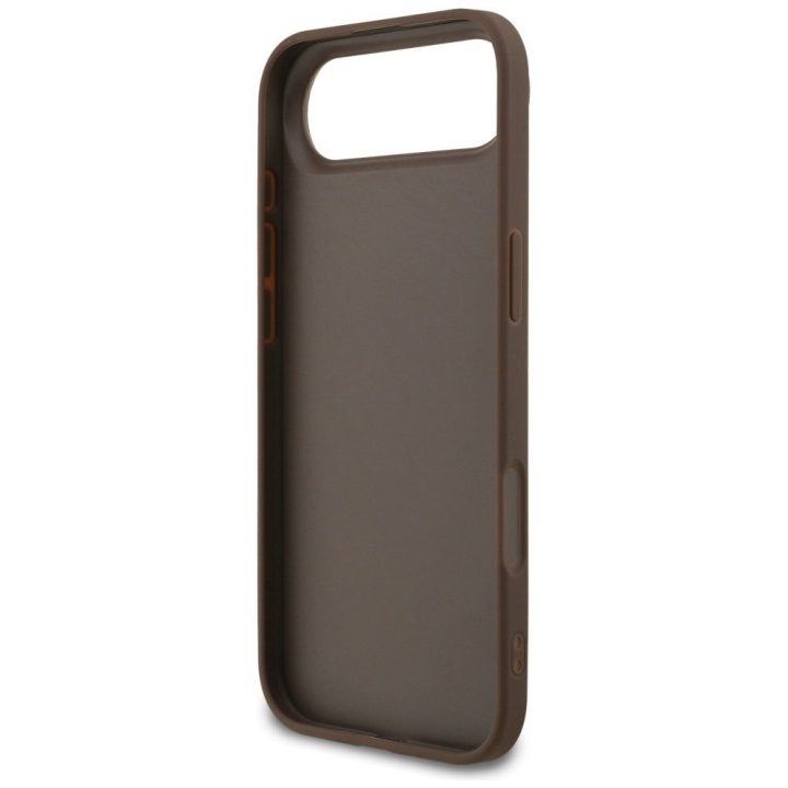 Telefono dėklas iPhone 17 Air rudas margintas Guess