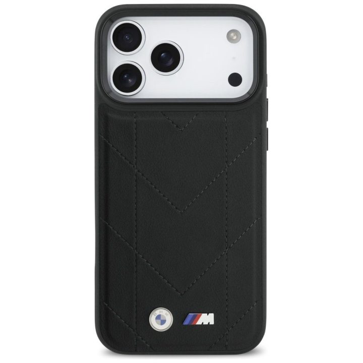 Telefono dėklas iPhone 17 Pro Max juodas MagSafe BMW M