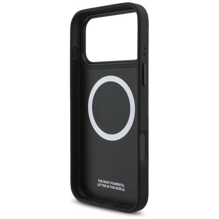 Telefono dėklas iPhone 17 Pro Max juodas MagSafe BMW M
