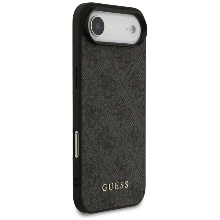Telefono dėklas iPhone 17 Air juodas audinys Guess