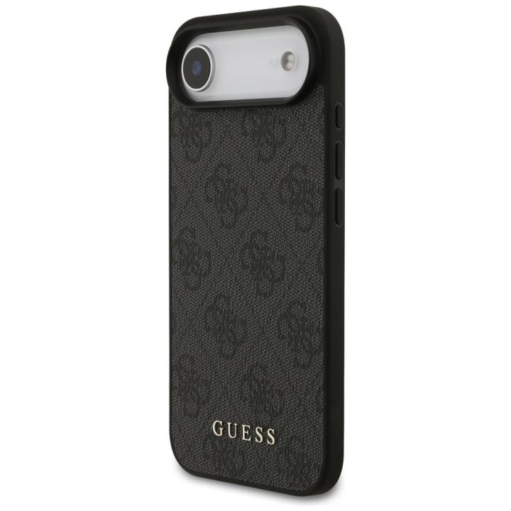 Telefono dėklas iPhone 17 Air juodas audinys Guess
