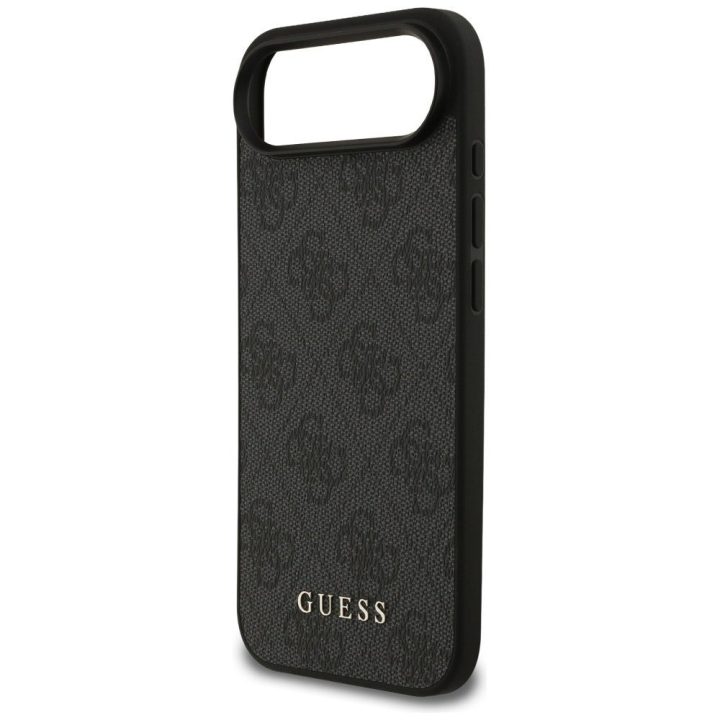 Telefono dėklas iPhone 17 Air juodas audinys Guess