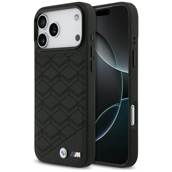 Telefono dėklas iPhone 17 Pro Max juodas MagSafe BMW M
