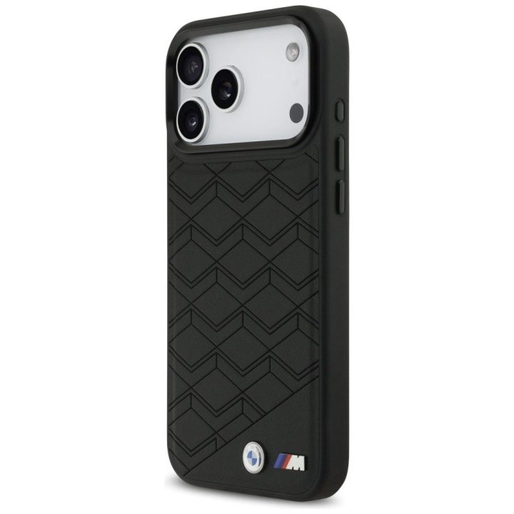 Telefono dėklas iPhone 17 Pro Max juodas MagSafe BMW M